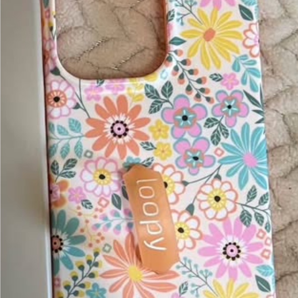 Loopy Case Pastel Floral Phone Case